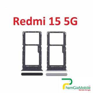 Khay Sim Xiaomi Redmi 15 5G Khay thẻ Micro SD SIM Card Tray Zin New